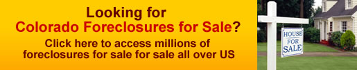 Colorado Foreclosures for Sale