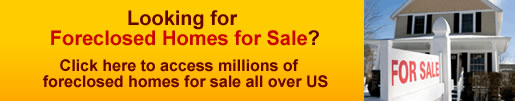 Foreclosed Homes for Sale