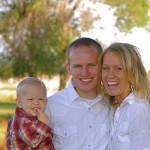 family with dream home