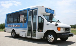 foreclosure bus Agents are using bus to make tours over foreclosure houses